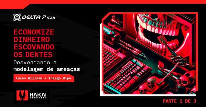 Economize dinheiro escovando os dentes - desvendando a Modelagem de Ameaças - parte 1 de 3.